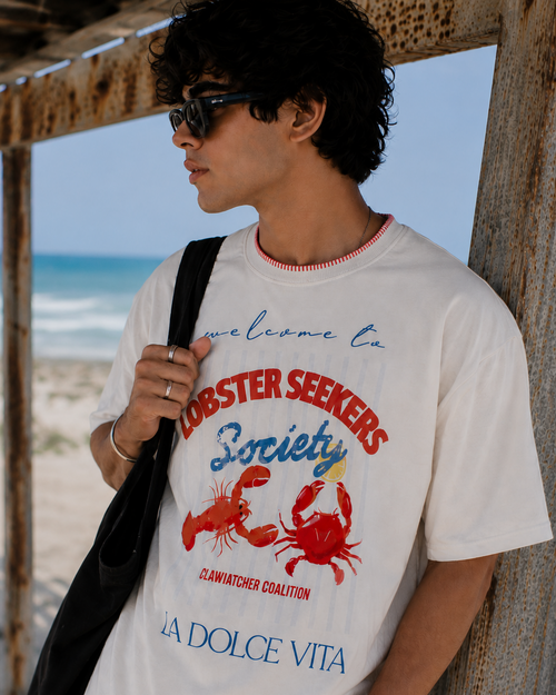 ESSENZZA -  Lobster Seekers Oversized T-shirt