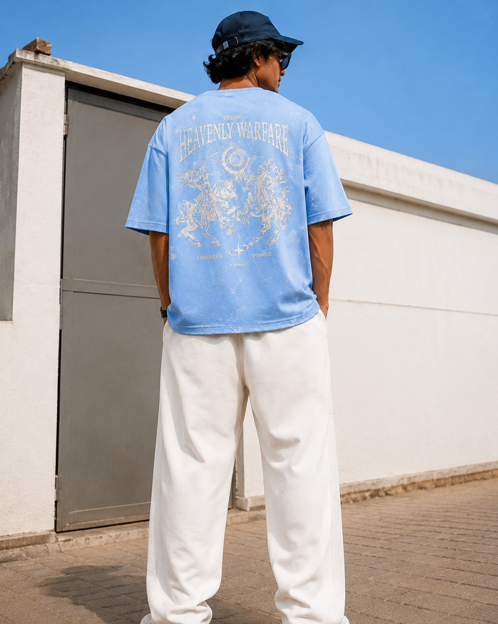 ESSENZZA - Heavenly Warfare Oversized T-shirt